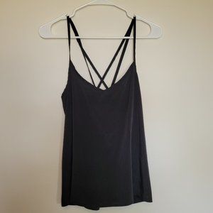3/$20 Hollister Black Criss Cross Back Tank